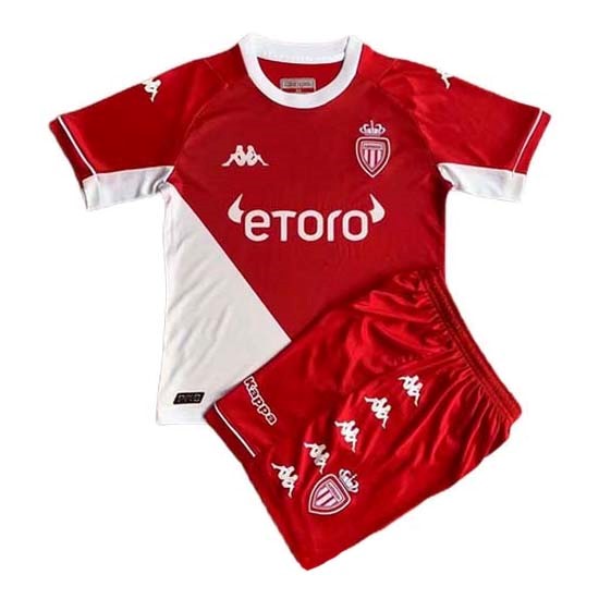 Camiseta AS Monaco 1ª Niño 2021/22